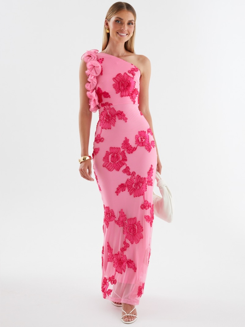 Saints and Secrets One Shoulder Dress